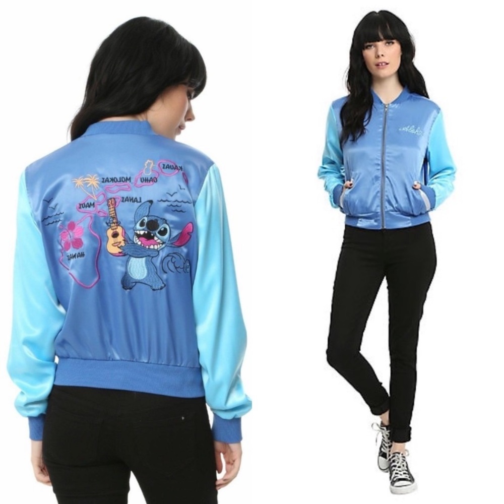 Stitch Aloha Disney Bomber Jacket